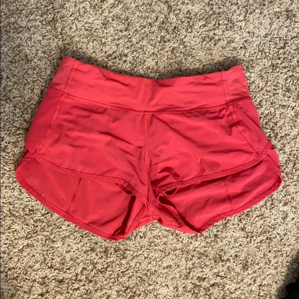 Lululemon Speed Up shorts
